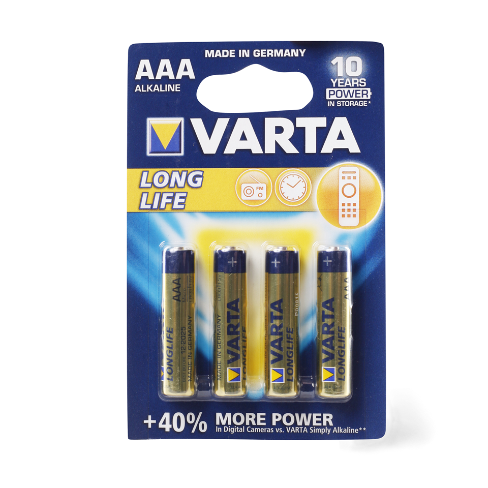 Baterije VARTA LR03 AAA 4/1