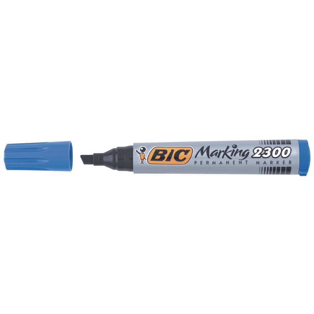 BIC Marker plavi kosi