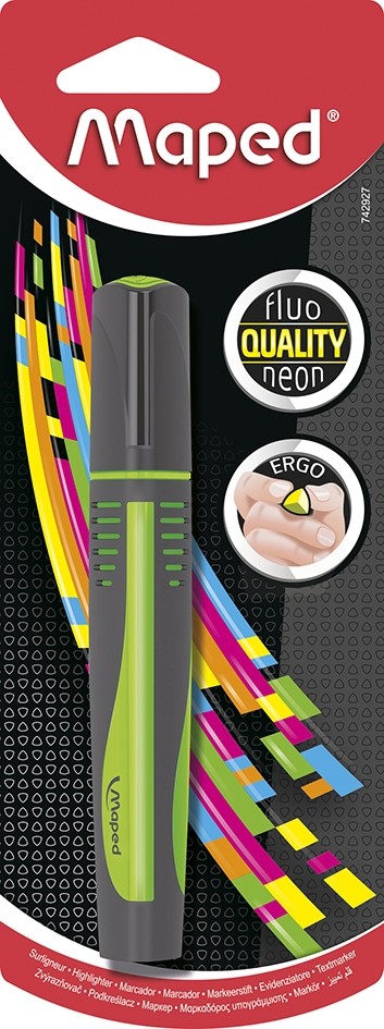 MAPED text marker FLUO PEP MAX